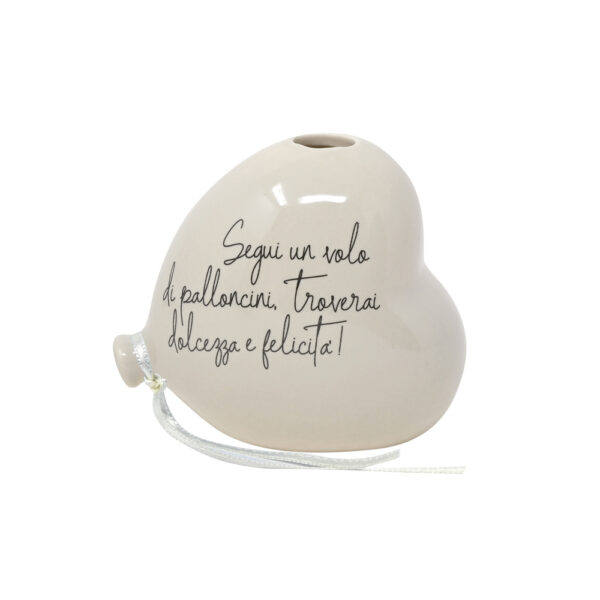 Wald Profumatore palloncino cuore colore Tortora