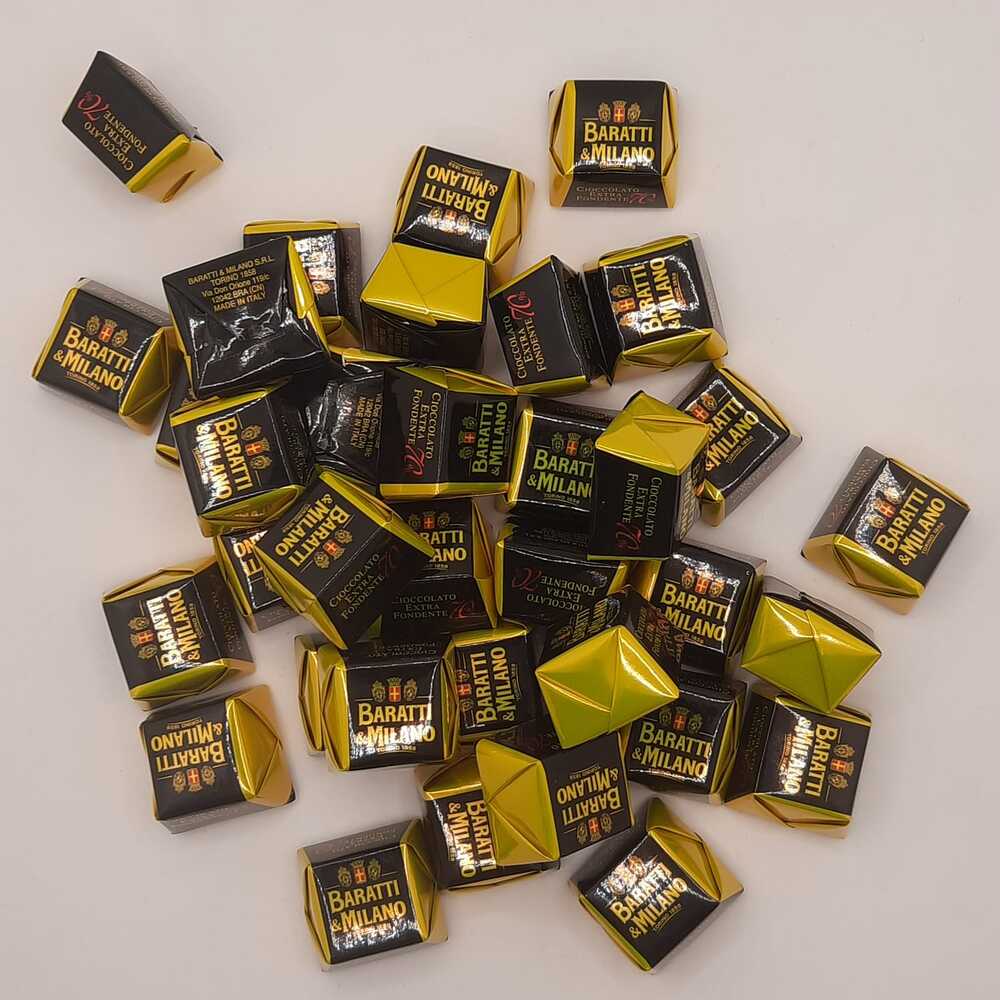 Baratti e Milano cioccolatini fondenti 70% cacao